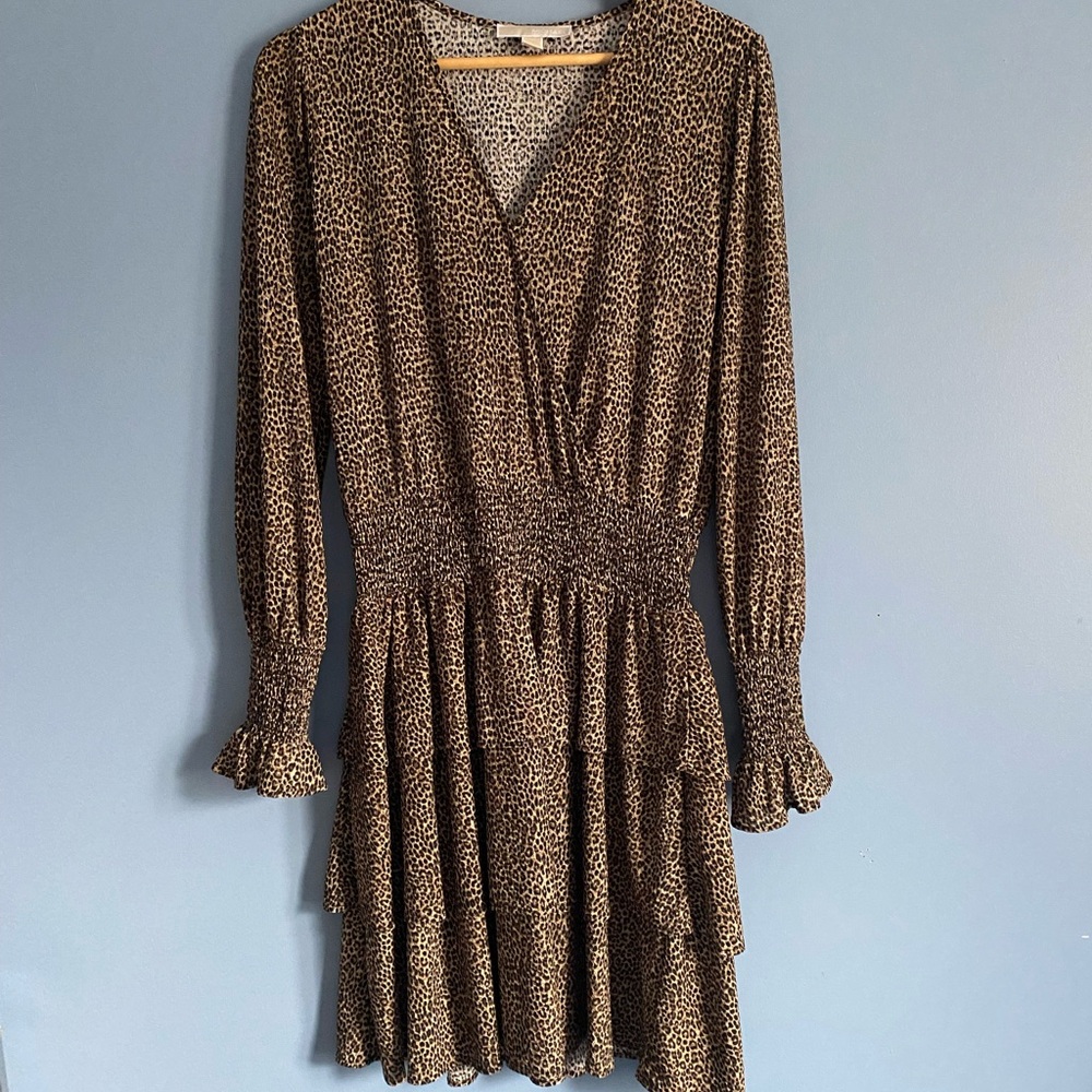 MICHAEL Michael Kors Leopard Print Women's Dress